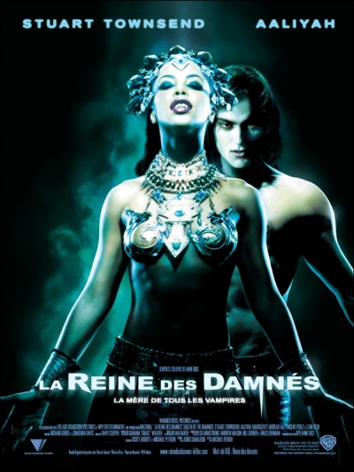 Jaquette du DVD "La reine des damnés"